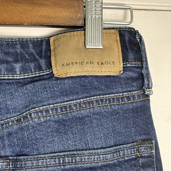 American Eagle Original Straight Flex Blue Jeans 28 32 - Picture 6 of 10